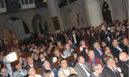 Audience in St. Petri Church