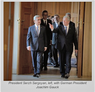 Serzh Sargsyan and Joachim Gauck