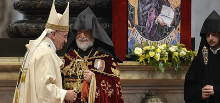Papa Francesco Patriarca Karekin II
