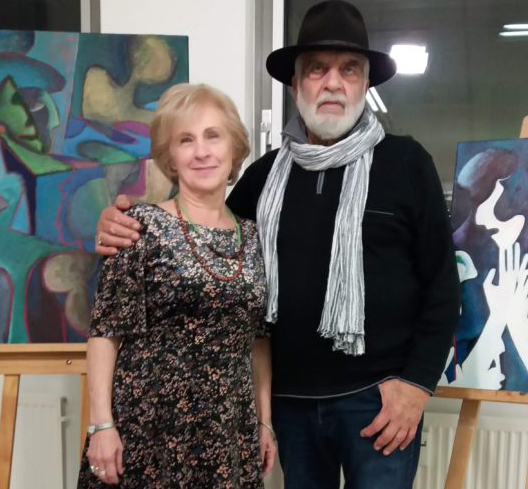 Nona Gabrielyan and her husband, Van Soghomonyan