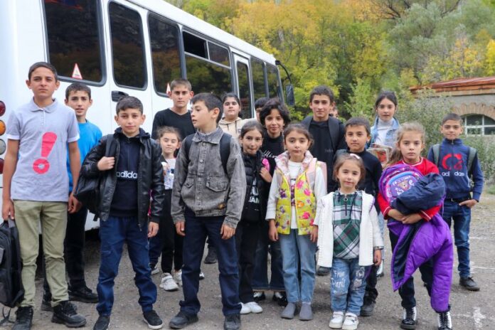 Artsakh Refugees Find New Home at Camp