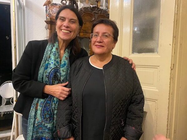 Bea Ehlers-Kerbekian and Susanna Harutyunyan.  Photo courtesy of Ekke Haass