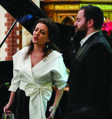 Hovhannes Karapetyan and Lusine Arakelyan (duet) (Armen Stepanian photo)