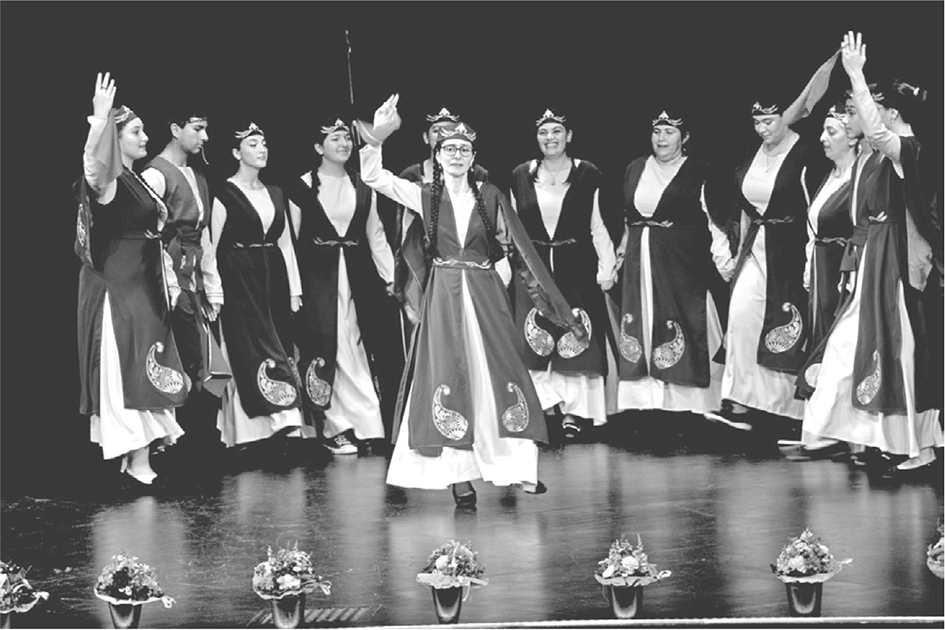Shushan Tumanyan and the AKV Dance Group