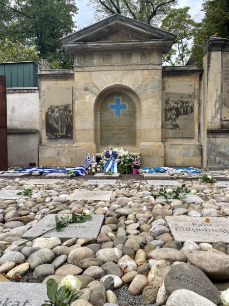 Wreaths at the Altars of remembrance