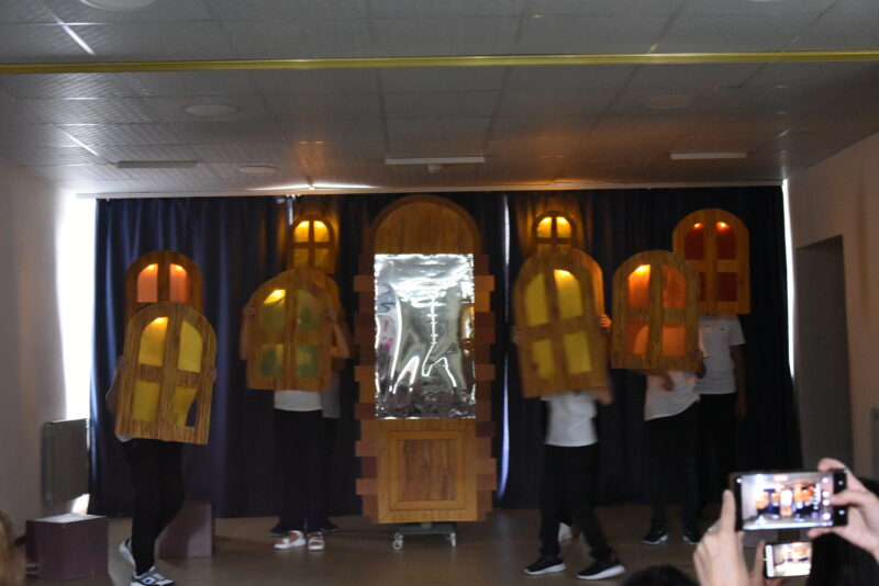 Looking through windows that stand between their world and our world